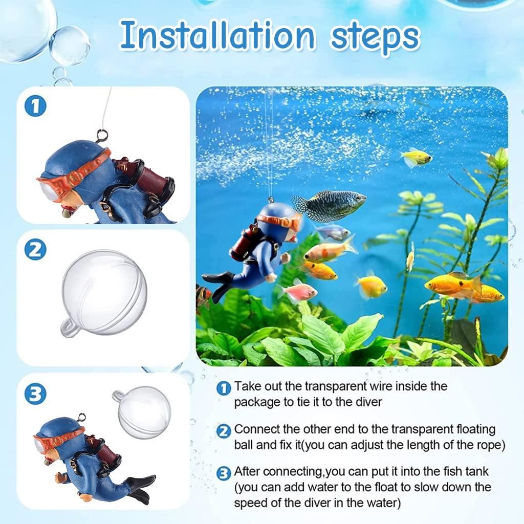 π₯ Last Day 50% OFF π₯ - Floating Aquarium Diver Cartoon