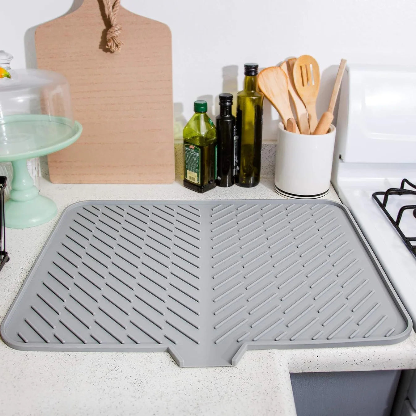 QuickDry™ - Silicone Dish Drying Mat