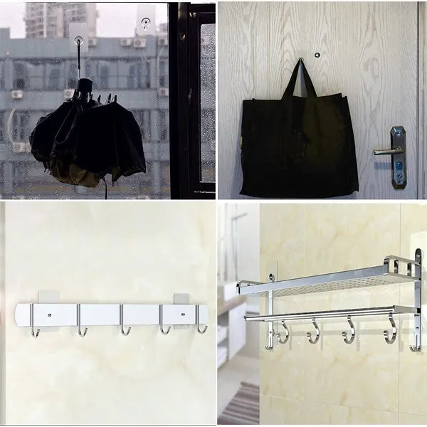Wall Hooks-No drilling (Pack of 20)