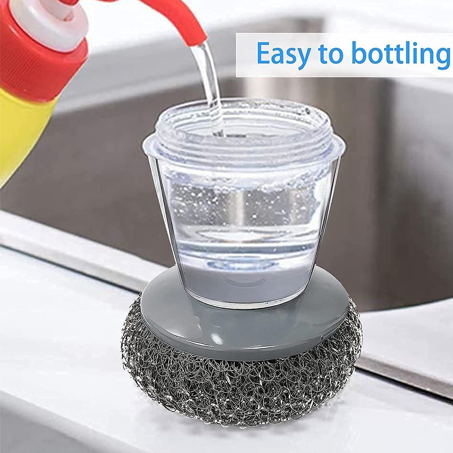 Soap Dispensing Brush