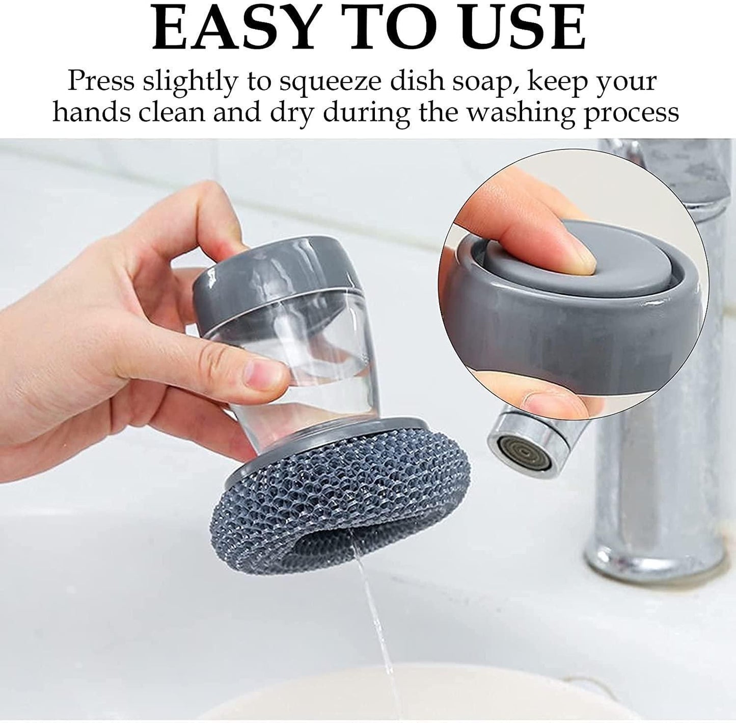 Soap Dispensing Brush