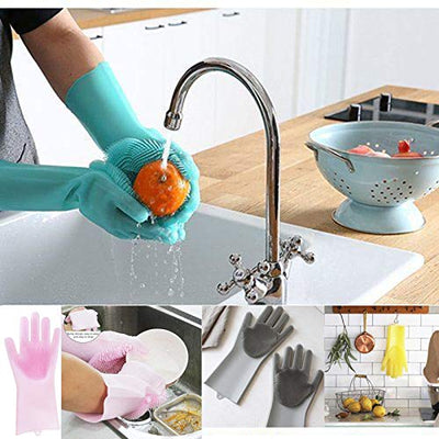 Silicone Dish Washing Gloves