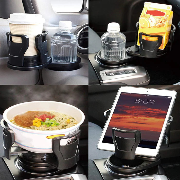 SpillProof™ 2-in-1 Multifunctional Car Cup Holder