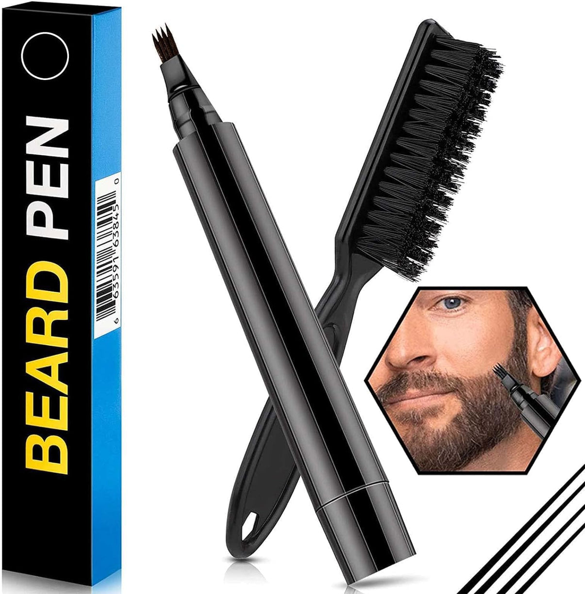 NeatBeard® Beard Filler Kit With Pen & Brush