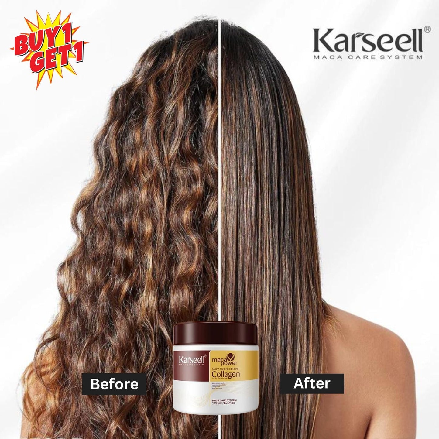 Karseel Collagen Hair Mask - ⚡️ Buy 1 Get 1 Free