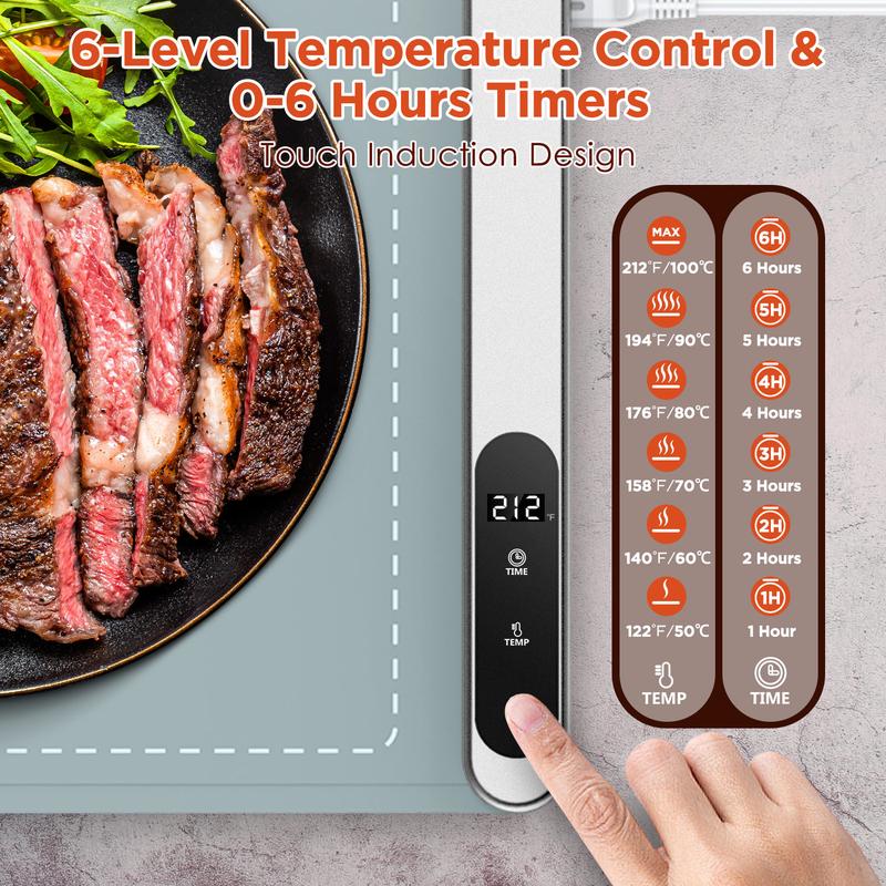 Upgraded Food Warming Mat