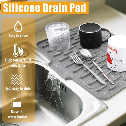 QuickDry™ - Silicone Dish Drying Mat