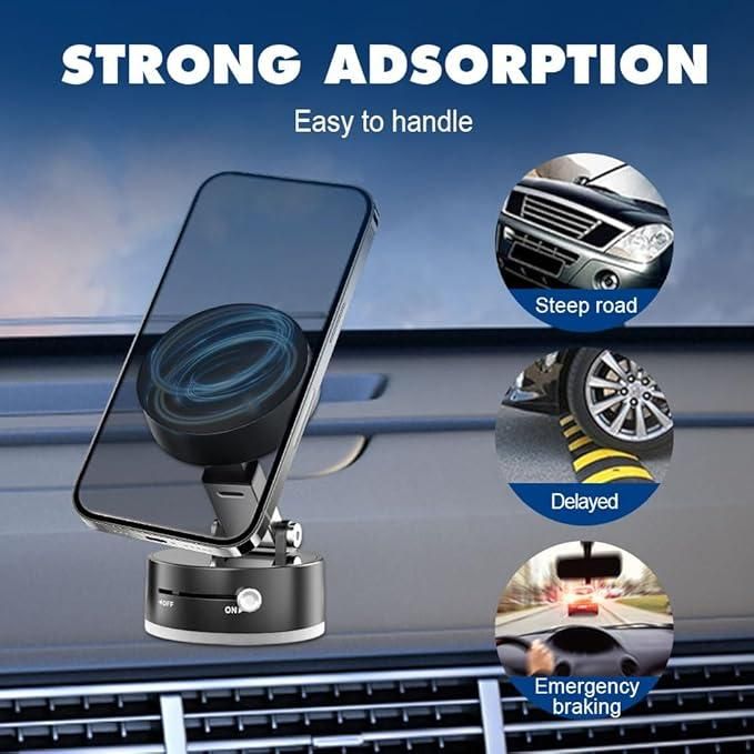 Magnetic Suction Cup Phone Holder