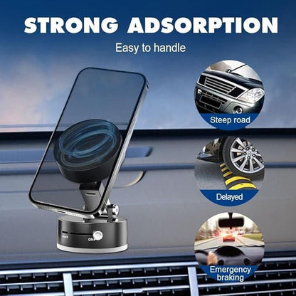 Magnetic Suction Cup Phone Holder