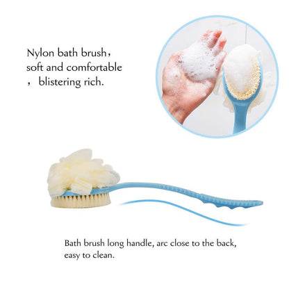 2 in 1 Loofah Brush