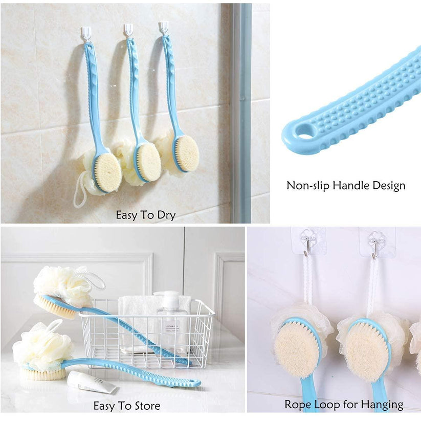 2 in 1 Loofah Brush