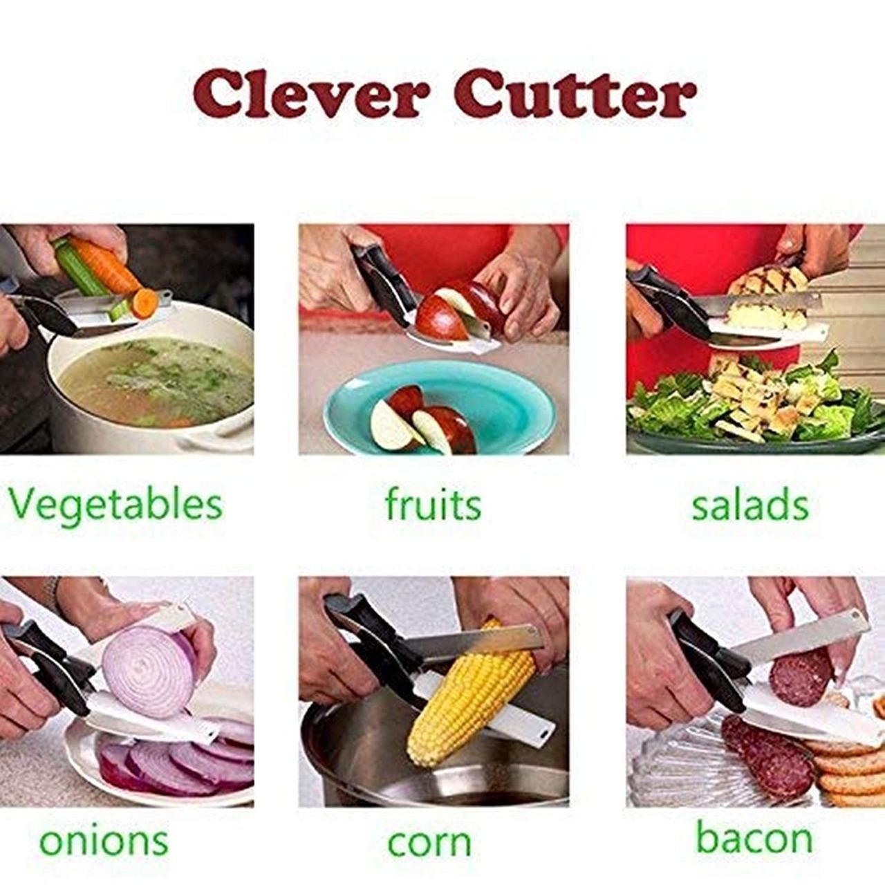 2-in-1 Smart Clever Cutter (🔥 Only Today 50% OFF 🔥)