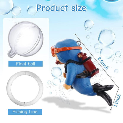 🔥 Last Day 50% OFF 🔥 Floating Aquarium Diver Cartoon ( BUY 1 GET 1 FREE )