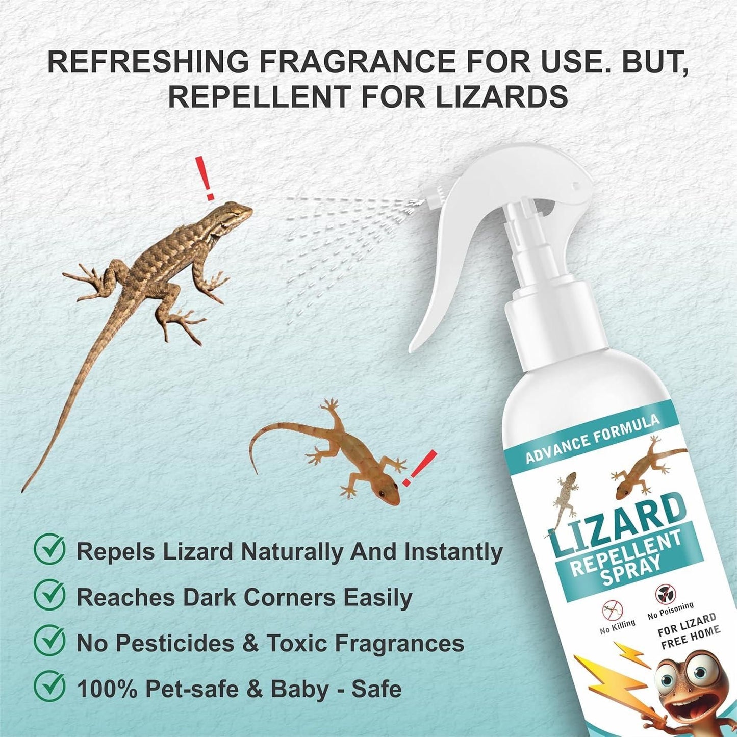 Lizard Repellent for Home Spray Pest Control ( 🔥 Buy 1 Get 1 Free 🔥)