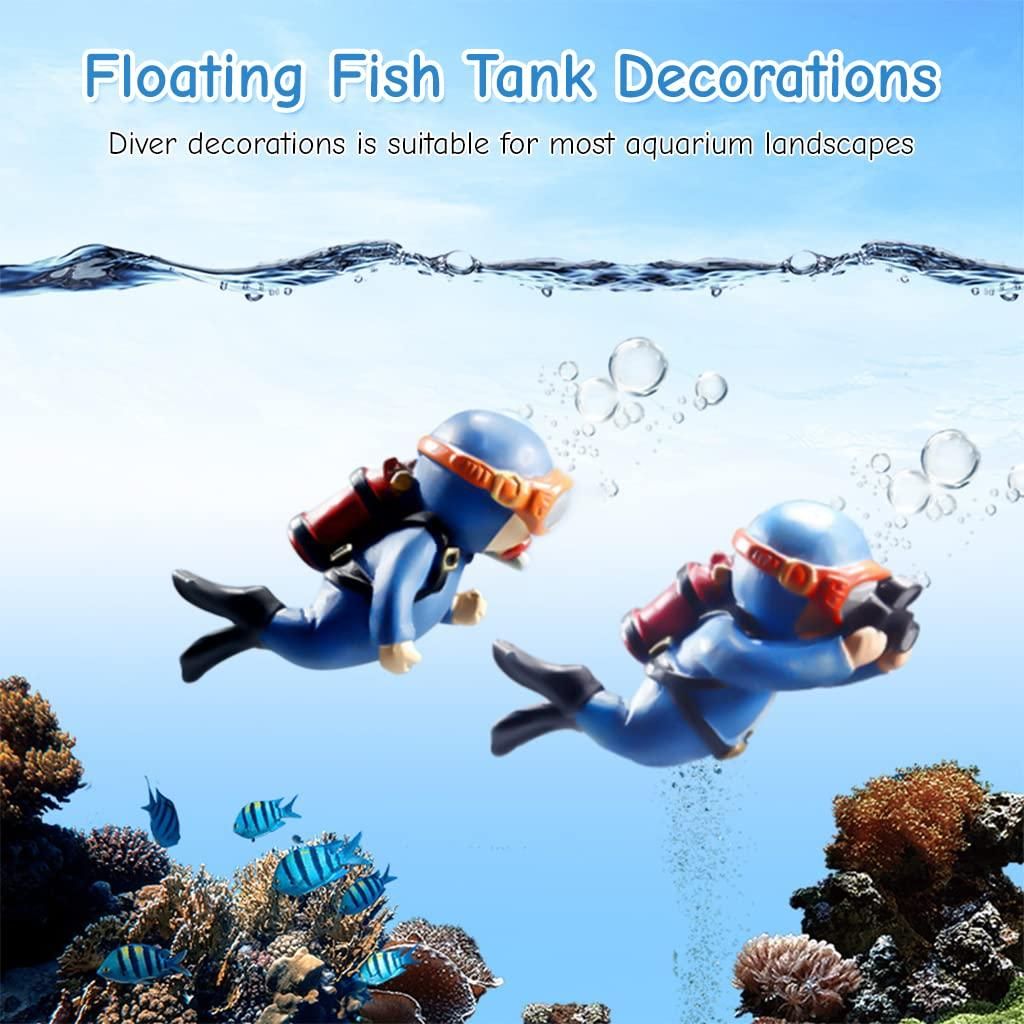 🔥 Last Day 50% OFF 🔥 Floating Aquarium Diver Cartoon ( BUY 1 GET 1 FREE )