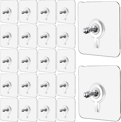 Wall Hooks-No drilling (Pack of 20)