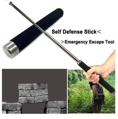 Automatic Retractable Self-Defence Rod