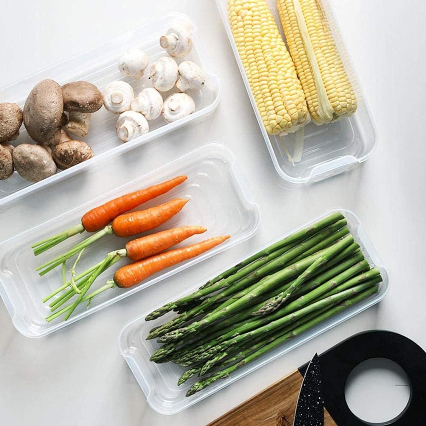 3 Layer Fridge Storage Containers