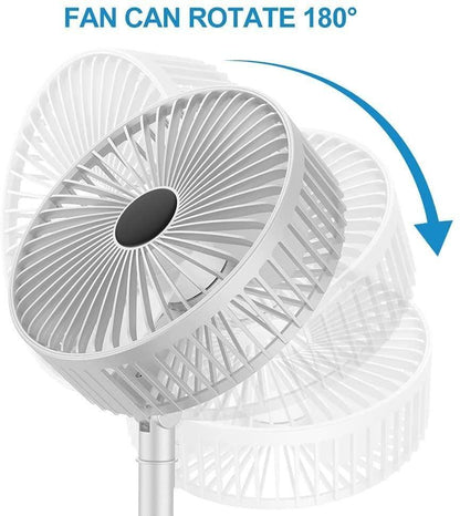 CoolBreeze™ 2000 mAh Rechargeable Portable Fan