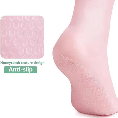 Silicone Gel Heel Socks (Anti-Slip )