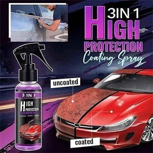 CarProtect™ 3-in-1 High Protection Car Ceramic Coating Spray