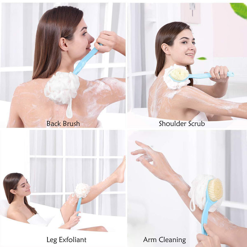 2 in 1 Loofah Brush