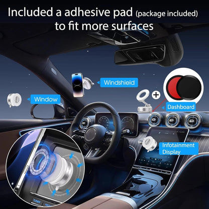 Heavy-duty 360° Vacuum Magnetic Phone Holder