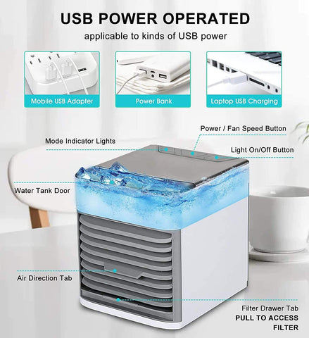 Humidifier Purifier Mini Cooler