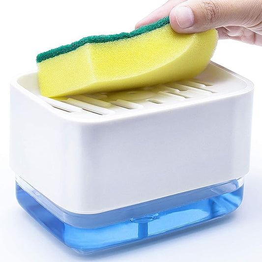 Liquid Soap Dispenser with Sponge Holder