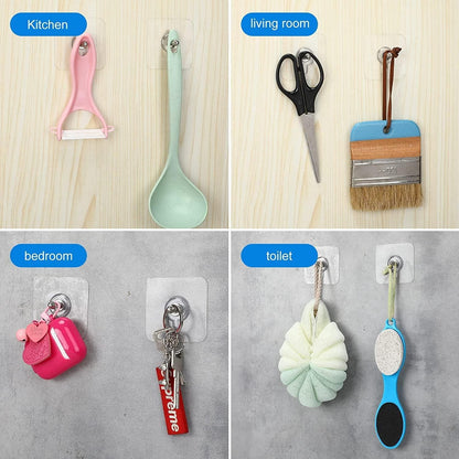 Wall Hooks-No drilling (Pack of 20)