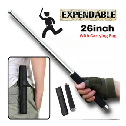 Automatic Retractable Self-Defence Rod