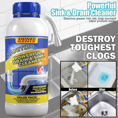 Powerful Sink and Drain Cleaner Powder (Buy 1 Get 3 Free)