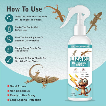 Lizard Repellent for Home Spray Pest Control ( 🔥 Buy 1 Get 1 Free 🔥)