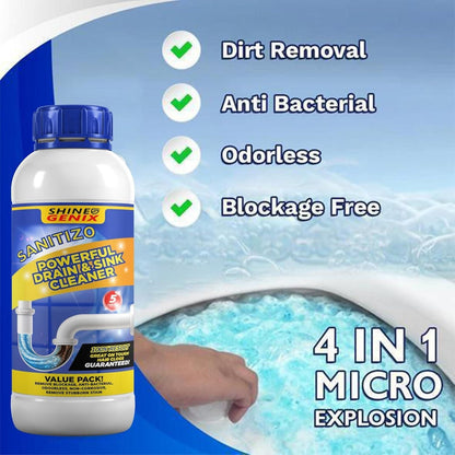 Powerful Sink and Drain Cleaner Powder (Buy 1 Get 3 Free)