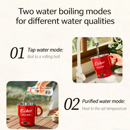 Portable Electric Kettle & Mini Cooker