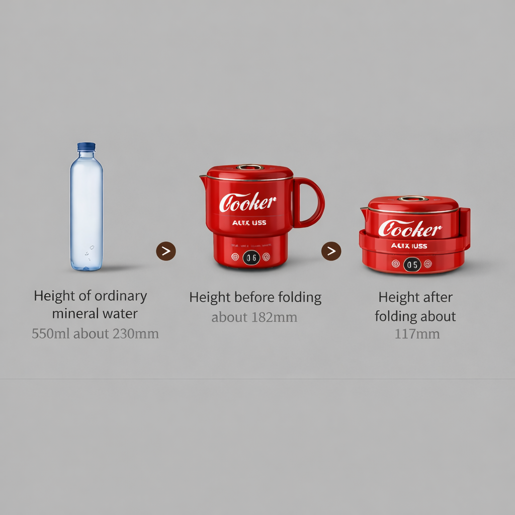 Portable Electric Kettle & Mini Cooker