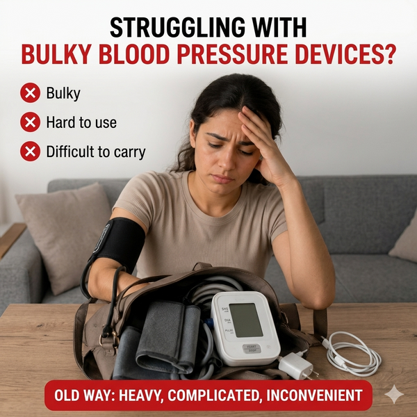 Portable Rechargeable Blood Pressure Monitor
