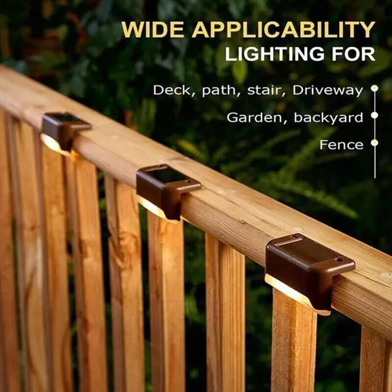 Solar Deck Lights (Pack of 4)