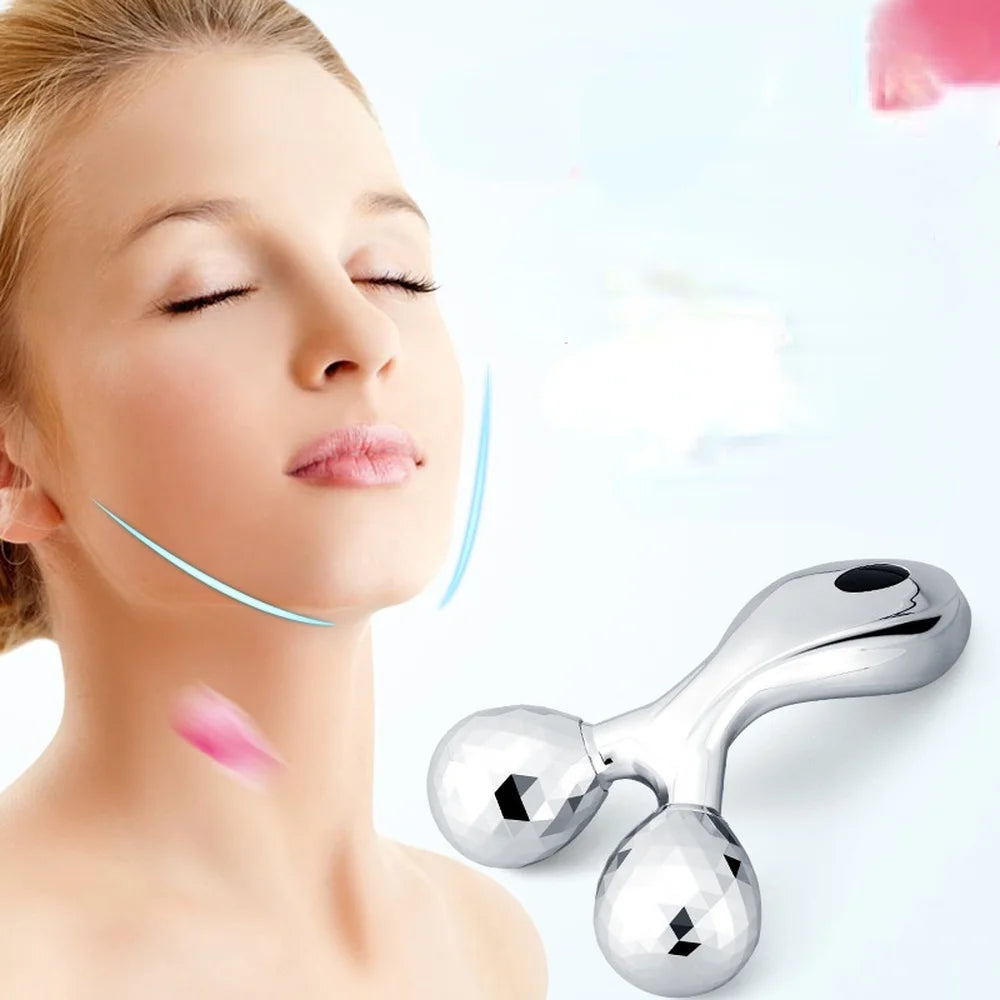 3D Face Roller Massager