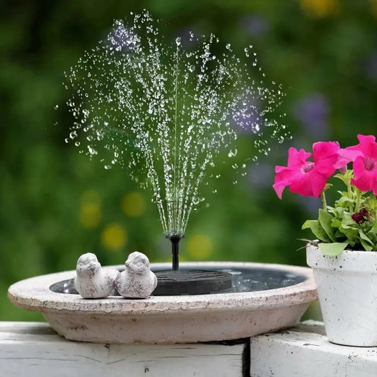 Solar Garden Fountain