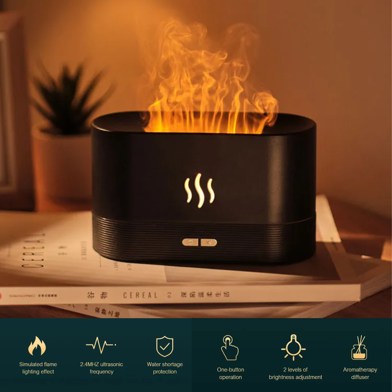 Flame Diffuser Humidifier