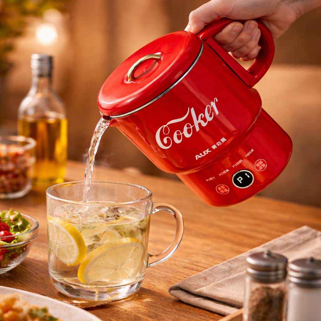 Boiling water fast for healthy drinks