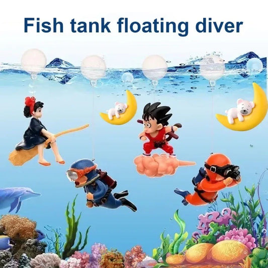 🔥 Last Day 50% OFF 🔥  - Floating Aquarium Diver Cartoon