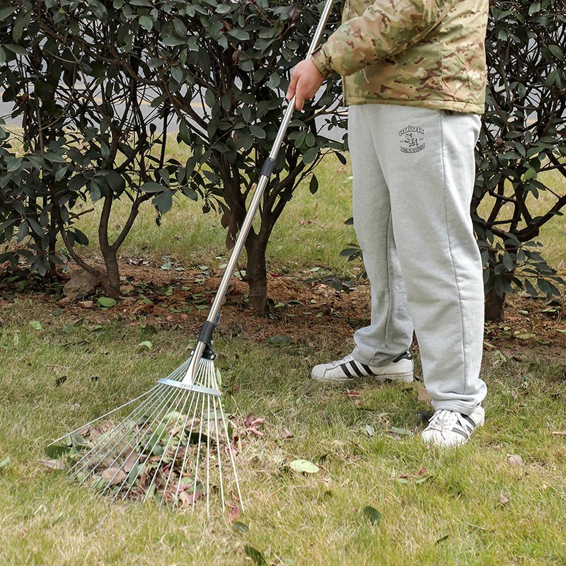 Versatile Telescopic Garden Rake Cleaning Tool – CrazyProductz