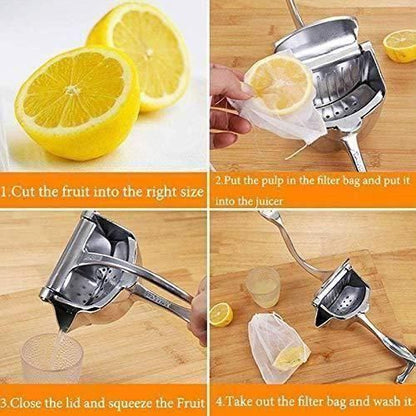 Hand Press Fruit Juicer