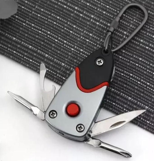 6-In-1 Multi-Tool Keychain