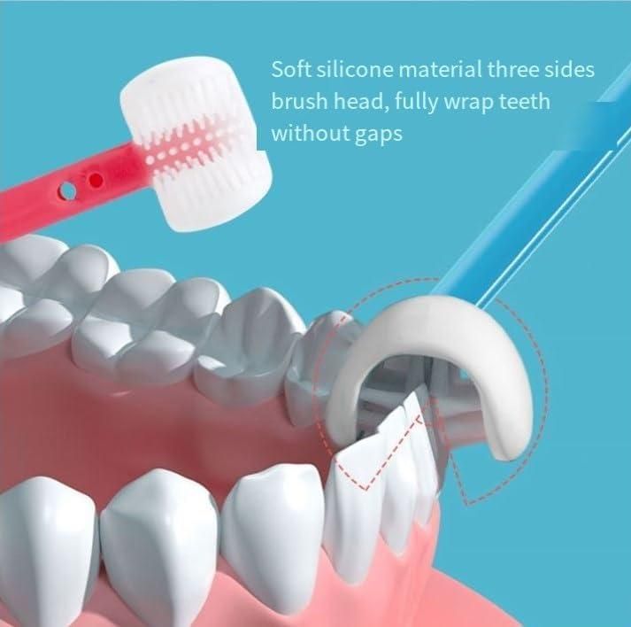 Three Sided Soft Toothbrush