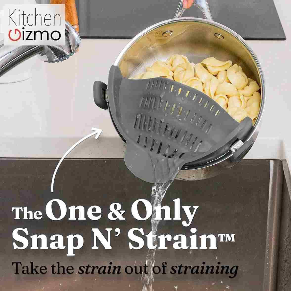 Snap Pot Strainer