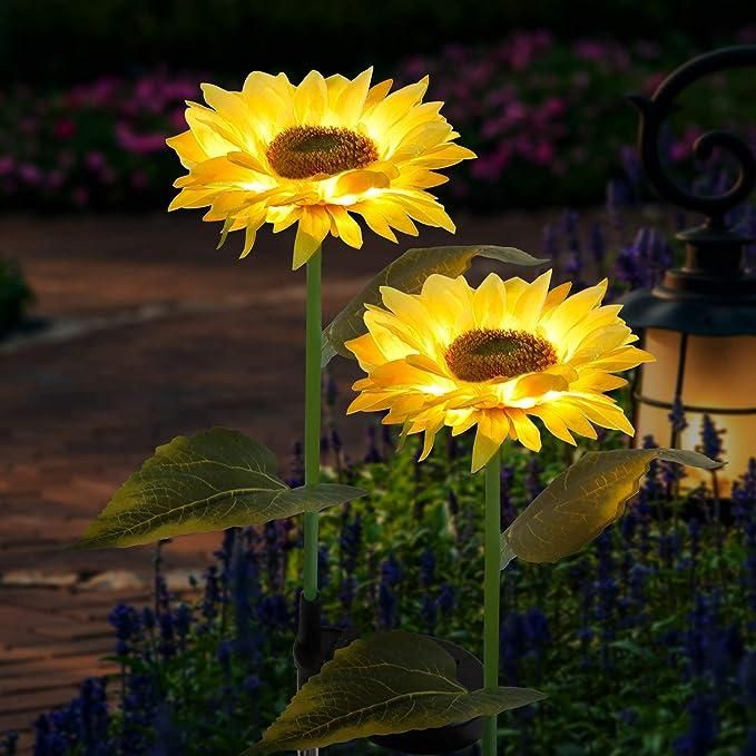 Sunflower Solar Powered Light