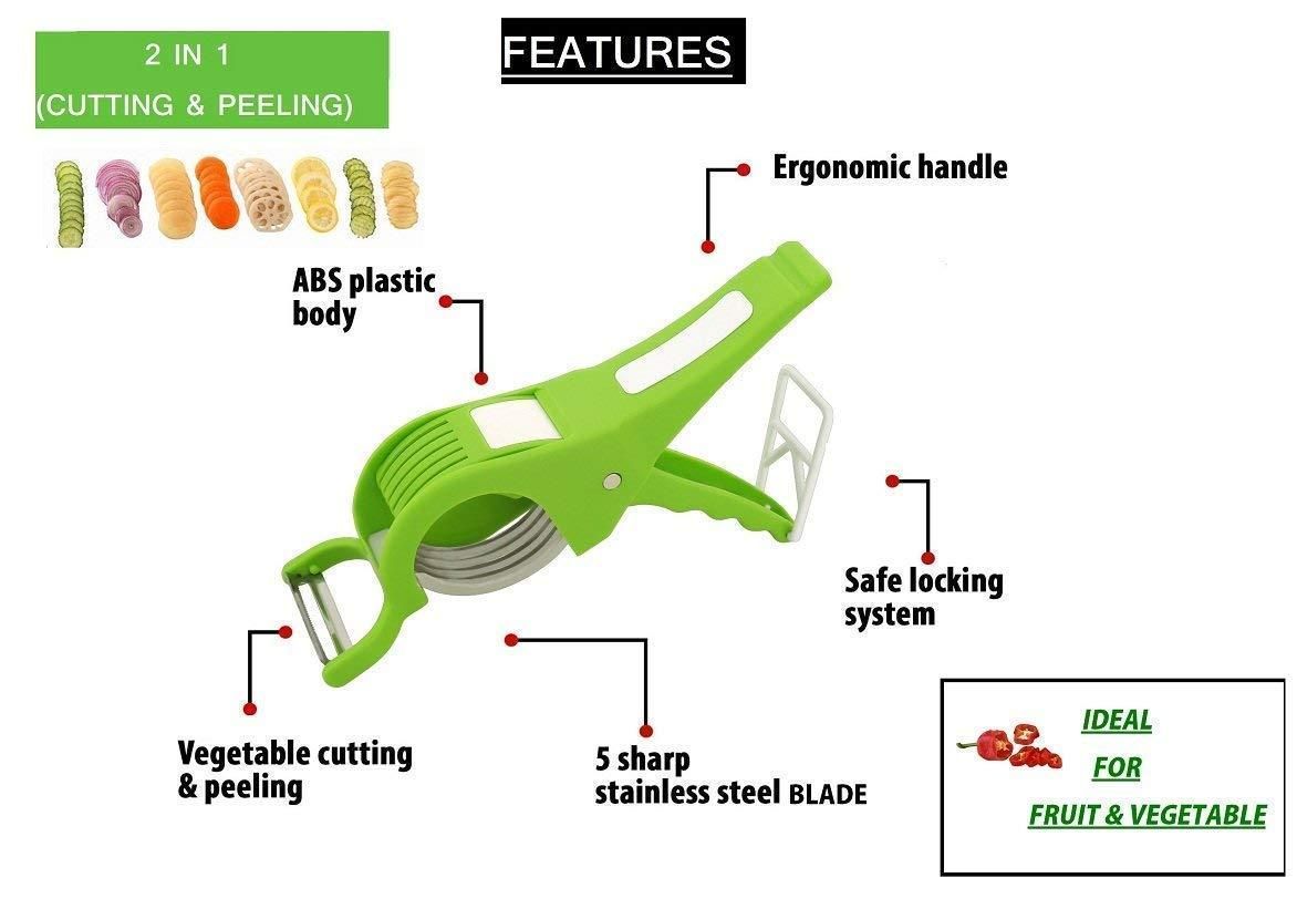 2 in 1 Vegetable & Fruit Cutter